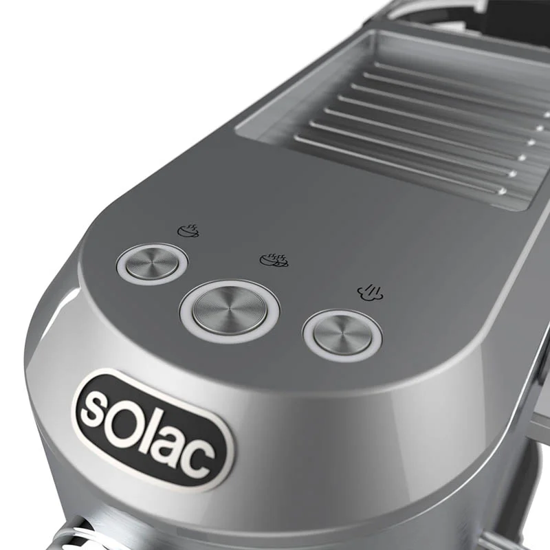 Solac Cafetera Espresso CE4523 Plateado
