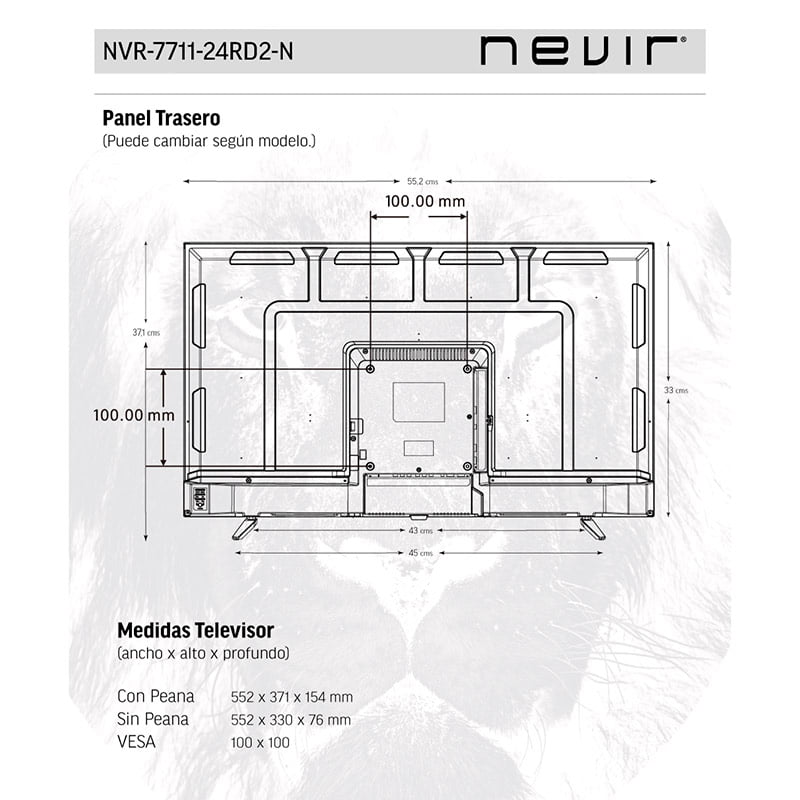 NVR-7711-24RD2-N - NEVIR