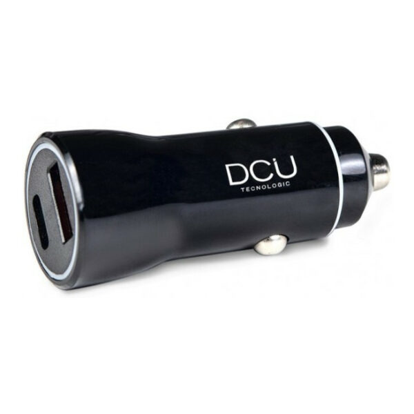 Cargador DCU Coche 1xUSB C, 1xUSCB A