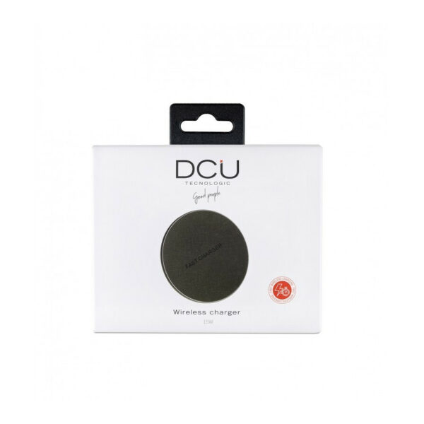 Cargador Magnético inalámbrico QI 15 W + Cable USB C negro