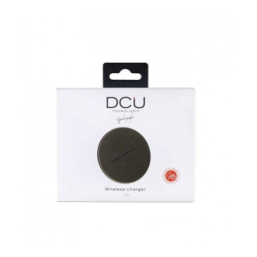 Art242220_2 Cargador Magnético inalámbrico QI 15 W + Cable USB C negro