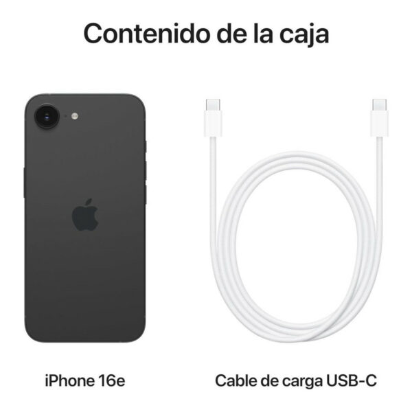 Apple iPhone 16e 128 GB Negro