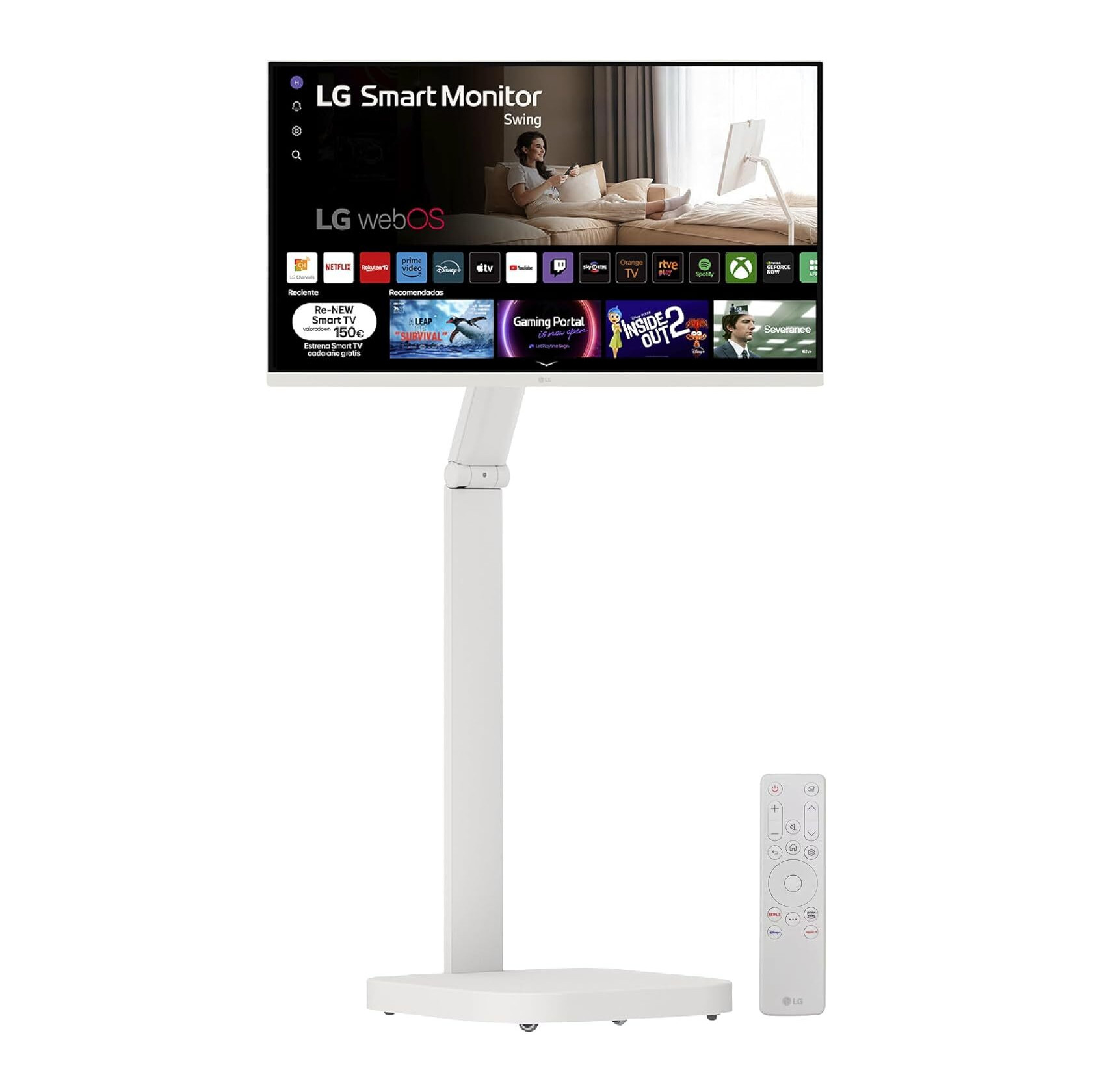 Art289418 Smart Monitor LG 32" 32U721SAW-W.EEU Swing