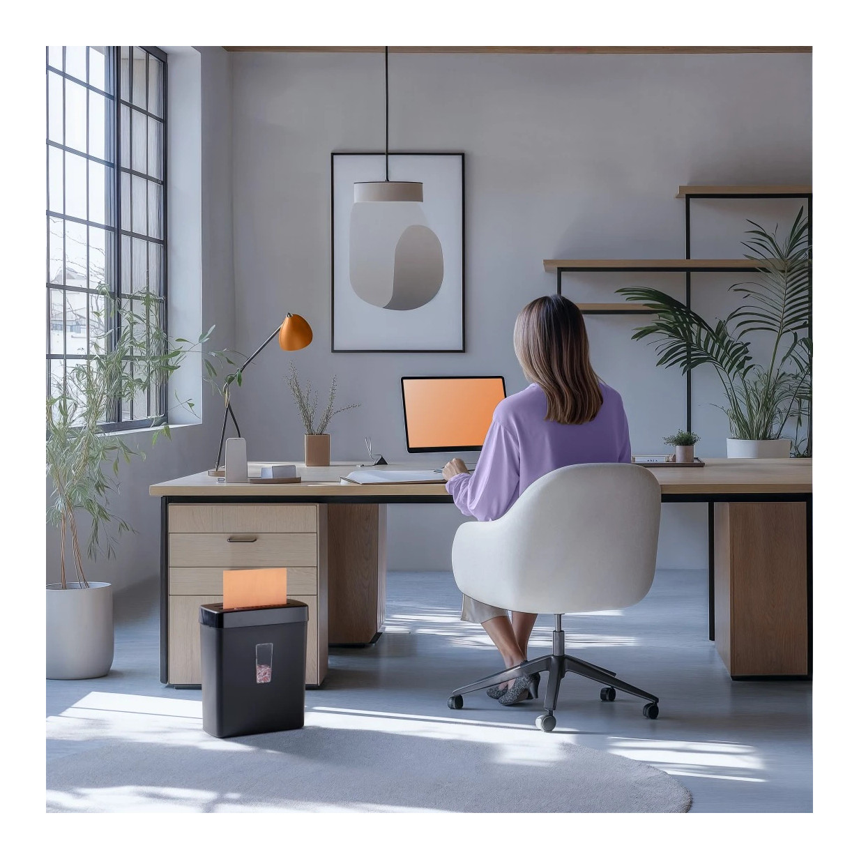 Art294528_6 Destructora de papel Hama Prime M50CD-B