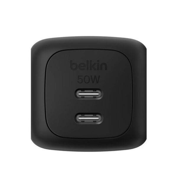 Cargador Belkin 2 USB-C de 50 W GaN