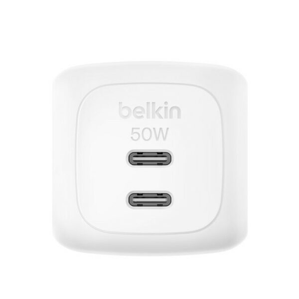 Cargador Belkin 2 USB-C de 50 W GaN
