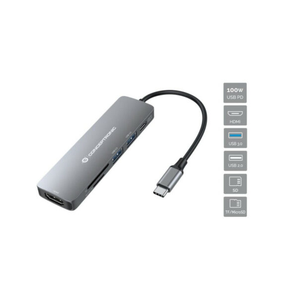 Hub USB Conceptronic Donn