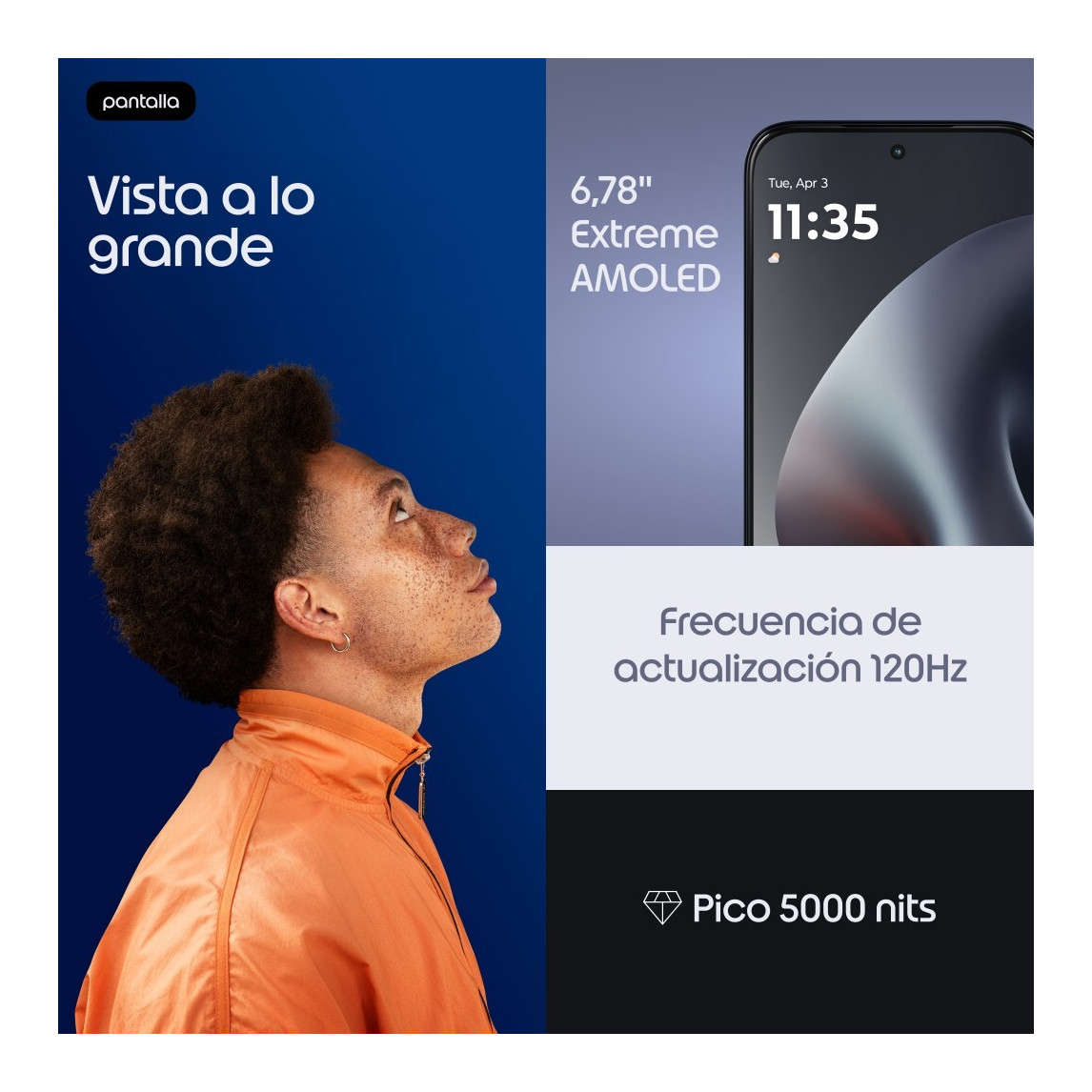 Art300463_5 Motorola G87 5G 12/256 GB Gris