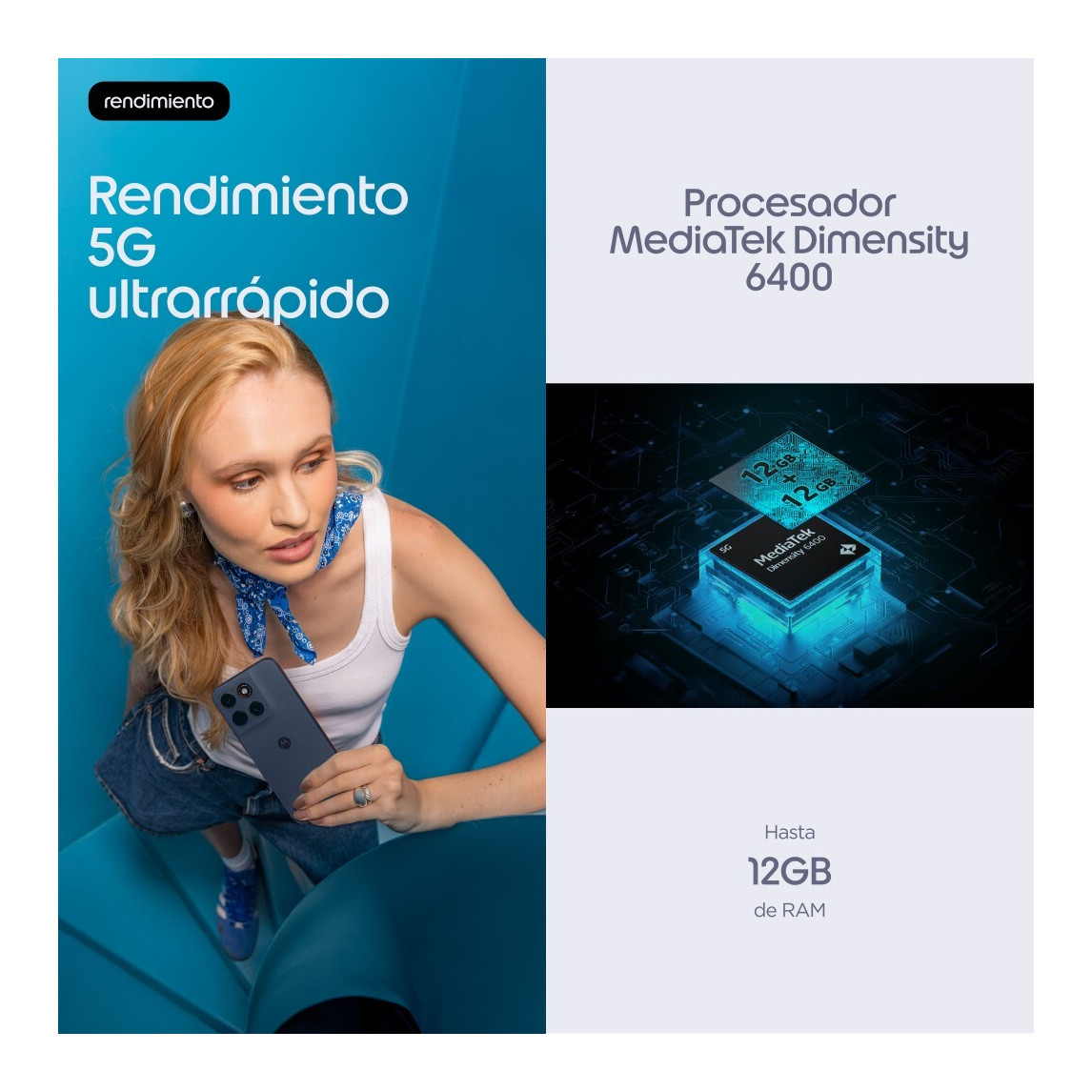 Art300463_6 Motorola G87 5G 12/256 GB Gris