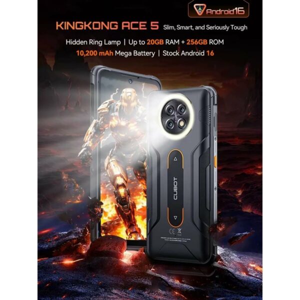 Cubot King Kong Ace 5 8/256 GB Negro