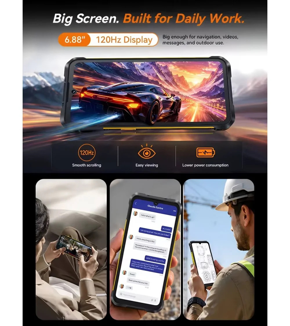 smartphone-cubot-king-kong-es-5-6128-688quot-gris-4.jpg Cubot KingKong ES 5 6/128 GB Gris